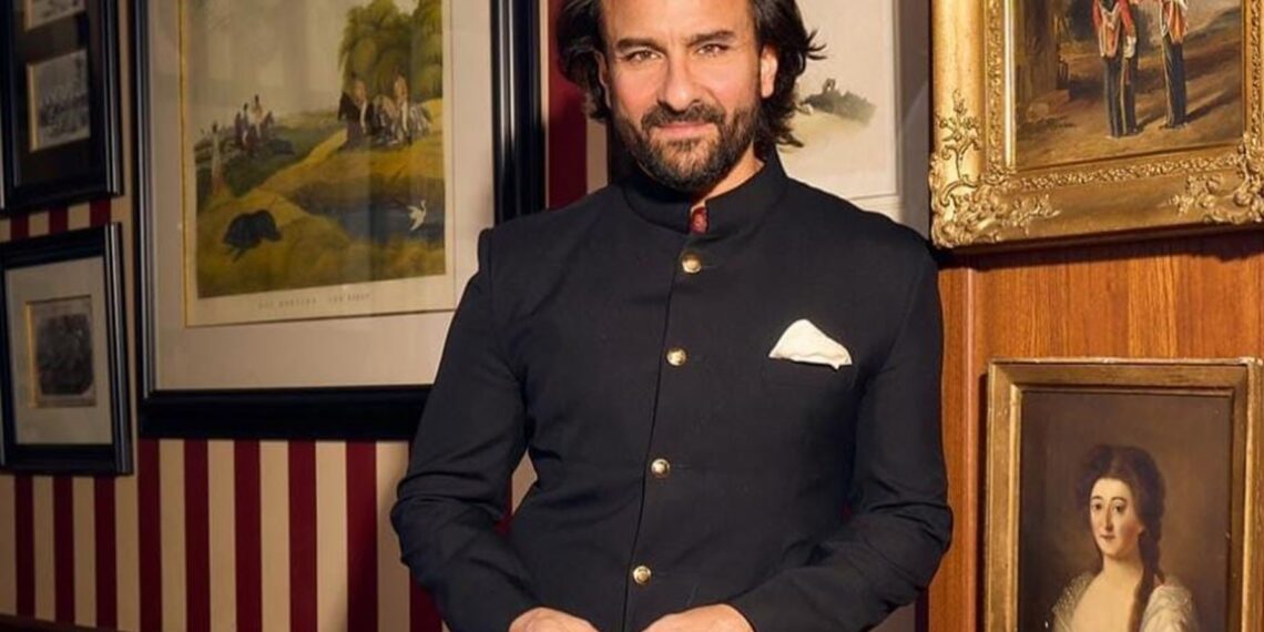 Bollywood actor Saif Ali Khan