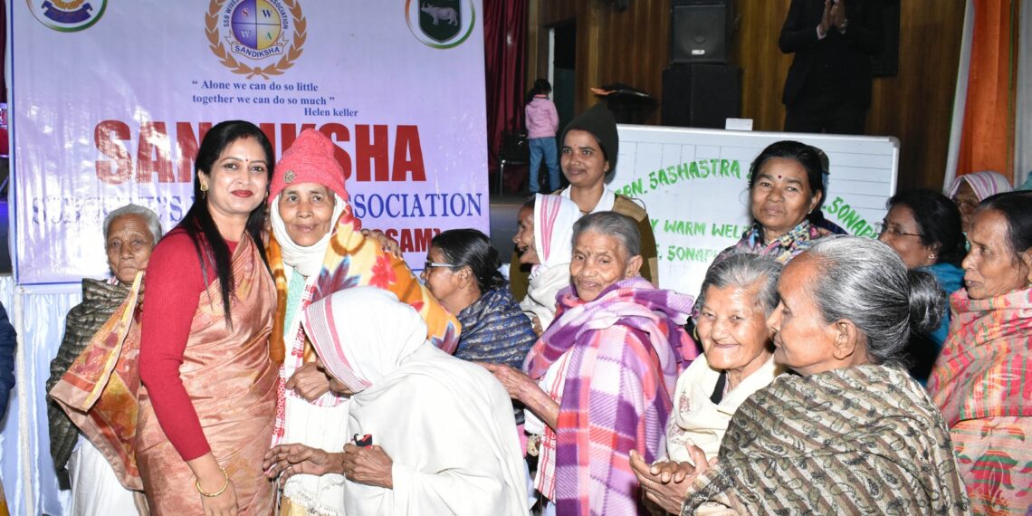 Assam: 1st Battalion SSB celebrates Bhogali Bihu with elderly residents of old age home