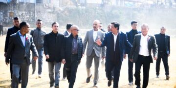 Meghalaya CM inaugurates Lummawbah Indoor Sports Hall