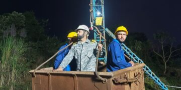 File photo of Indian Navy officials in Umrangso, Assam