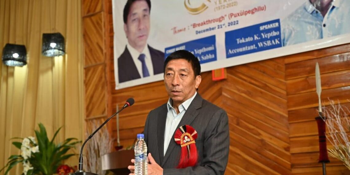 Former Lok Sabha MP from Nagaland, Tokheho Yepthomi (TokhehoYepthomi/X)
