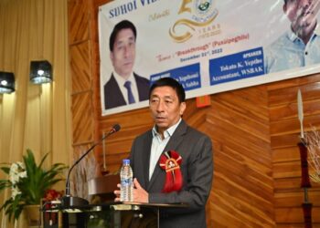 Former Lok Sabha MP from Nagaland, Tokheho Yepthomi (TokhehoYepthomi/X)