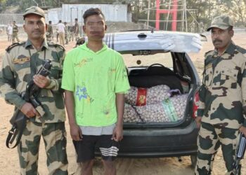 Meghalaya BSF seizes contraband worth Rs 28 lakh in East Khasi Hills, one held