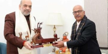 Manipur Governor calls on HM Amit Shah, discusses state’s situation