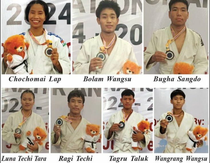 Arunachal Pradesh’s Chochomai Lap bags gold medal at National Sub-Junior Judo Championship