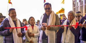 Arunachal Pradesh: Dy CM Chowna Mein inaugurates ‘Dorjee Sempa Khorchen’ in Mechuka