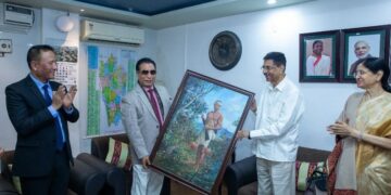 Mizoram CM bids farewell to outgoing Governor Dr. Hari Babu Kambhampati