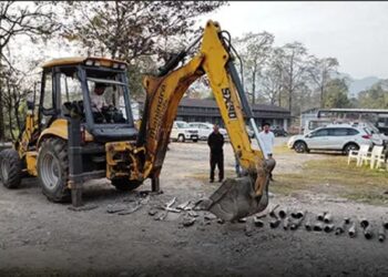Arunachal Pradesh: Police destroy over 80 modified bike silencers