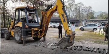 Arunachal Pradesh: Police destroy over 80 modified bike silencers