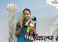 Nyeman Wangsu bags first gold for Arunachal Pradesh at 38th National Games
