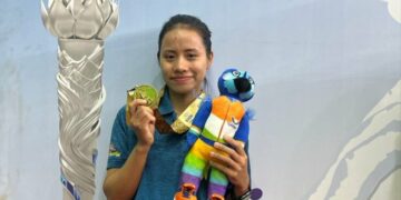 Nyeman Wangsu bags first gold for Arunachal Pradesh at 38th National Games