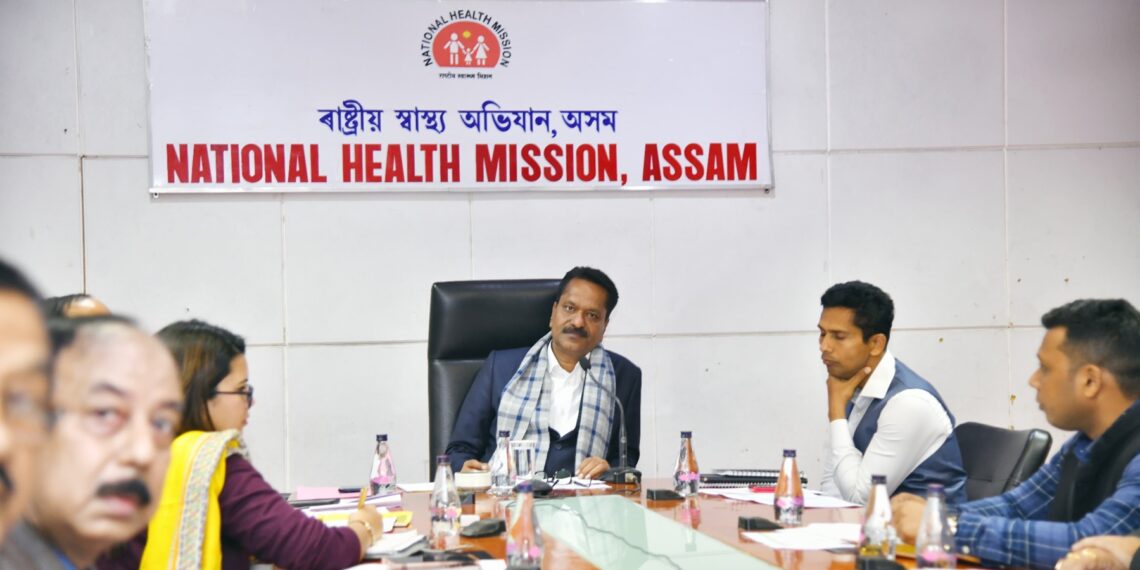 Assam health minister reviews NHM initiatives, prioritises child and adolescent health