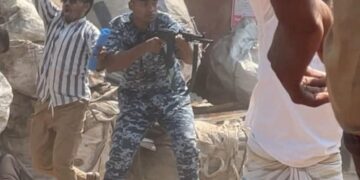 A violent confrontation between residents and air force personnel at the Bangladesh Air Force Base near Cox's Bazar (MeghU/X)