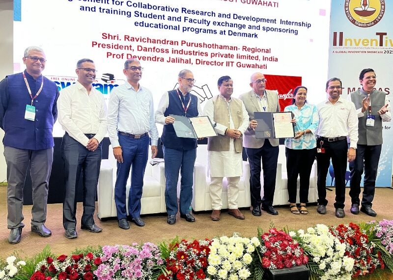 IIT Guwahati, Danfoss Industries Pvt Ltd sign MoU to drive innovation in sustainable technologies