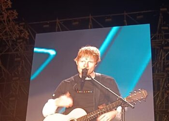 Ed Sheeran performs in Shillong, Meghalaya