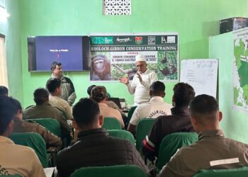 A training programme held for the Assam Forest Department staff