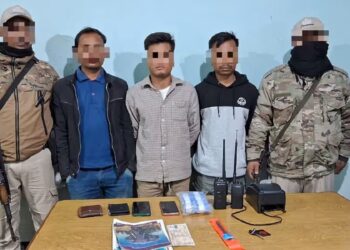 Three members of radical Meitei outfit arrested in Manipur for extortion