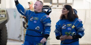 Astronauts Sunita Williams and Butch Wilmore (NyraKraal/X)