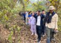 27 enthusiastic youths recently participated in a nature walk at the Garbhanga Reserve Forest in Assam