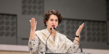 Congress leader Priyanka Gandhi (Anand_Journ/X)