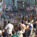 A file photo of students protesting in Bangladesh (bangalielonmusk/X)