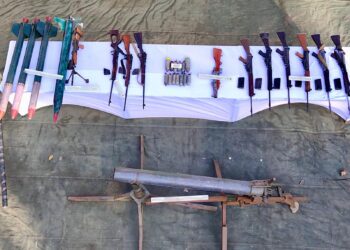 Around 300 looted weapons, including advanced firearms, and a significant stockpile of ammunition have been returned in Manipur (Spearcorps/X)