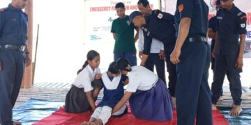Aaranyak provides first-aid training in HEC-affected villages in Meghalaya, Assam