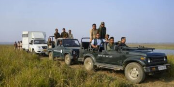 Assam: Aaranyak trains Pobitora Wildlife Sanctuary’s field staff in rhino monitoring