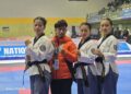 Arunachal Pradesh athletes clinch Gold in female group Poomsae at 38th National Games