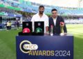Jasprit Bumrah presented International Cricket Council awards in Dubai