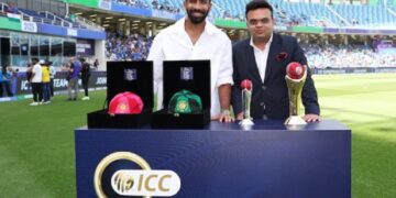 Jasprit Bumrah presented International Cricket Council awards in Dubai