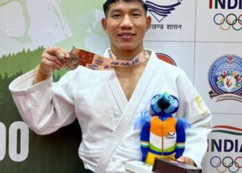 Arunachal Pradesh’s Kamdon Boi wins Bronze in Judo at National Games 2025