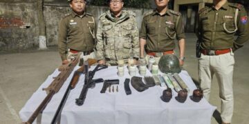 Manipur: Imphal West residents voluntarily surrender large cache of weapons