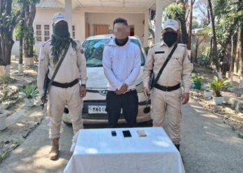 Manipur police arrests active PREPAK (PRO) cadre involved in extortion activities
