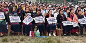 Arunachal Christian Forum stages mass hunger strike opposing Freedom of Religion Act
