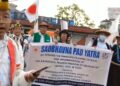 Indigenous cultural and faith organizations in Arunachal Pradesh, led by the Indigenous Faith and Cultural Society of Arunachal Pradesh (IFCSAP), held a Sadbhavna Padayatra in Doimukh on Saturday