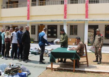 76 new recruits begin training with 119 Infantry Battalion in Meghalaya