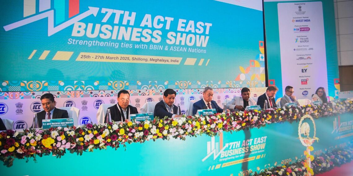 Chief Minister Conrad K. Sangma inaugurated the 7th Act East Business Show on Tuesday