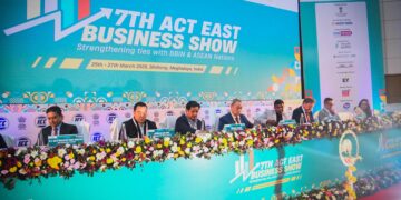 Chief Minister Conrad K. Sangma inaugurated the 7th Act East Business Show on Tuesday