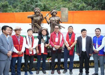 Arunachal Pradesh Dy CM inaugurates Mirem Batum Lingkang War Memorial in Upper Siang