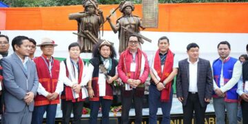 Arunachal Pradesh Dy CM inaugurates Mirem Batum Lingkang War Memorial in Upper Siang