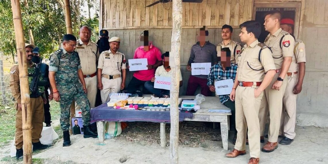 Assam Police seized narcotics valued at Rs. 30 crore (X)
