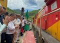 First-ever goods train from Guwahati reaches Tripura’s Nischintapur Terminal