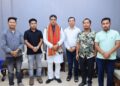 Twipra Students’ Federation members met CM Manik Saha (DrManikSaha2/X)
