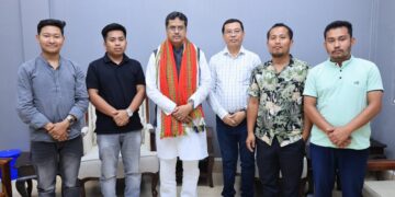 Twipra Students’ Federation members met CM Manik Saha (DrManikSaha2/X)