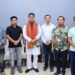 Twipra Students’ Federation members met CM Manik Saha (DrManikSaha2/X)