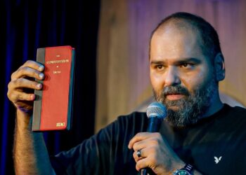 Comedian Kunal Kamra (kunalk.../X)