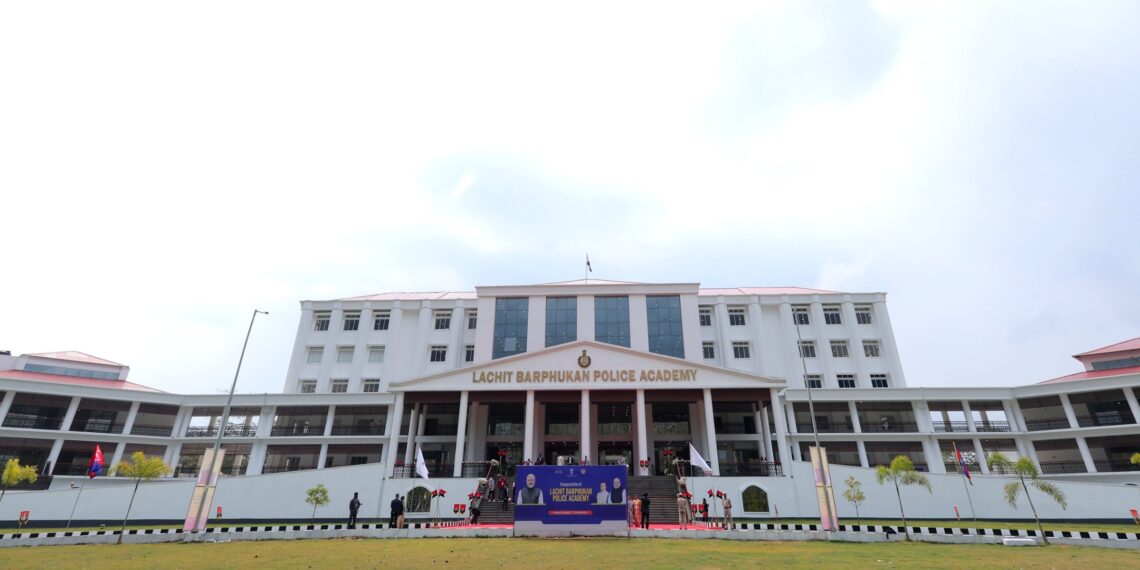 Lachit Barphukan Police Academy in Assam's Golaghat district (AmitShah/X)