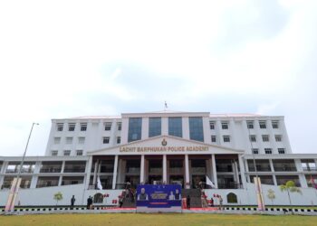 Lachit Barphukan Police Academy in Assam's Golaghat district (AmitShah/X)