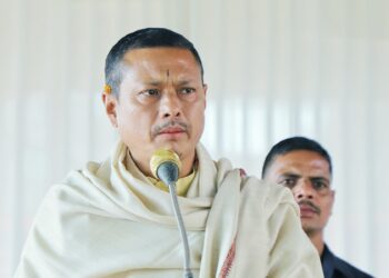 BJP Rajya Sabha MP Maharaja Sanajaoba Leishemba (MaharajaManipur/X)